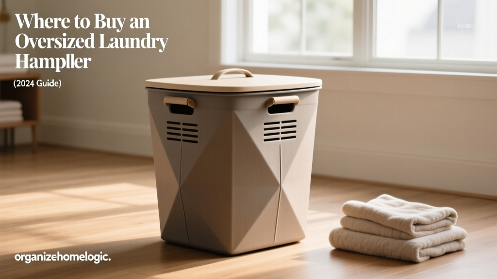 Where to Buy an Oversized Laundry Hamper (2024 Guide)