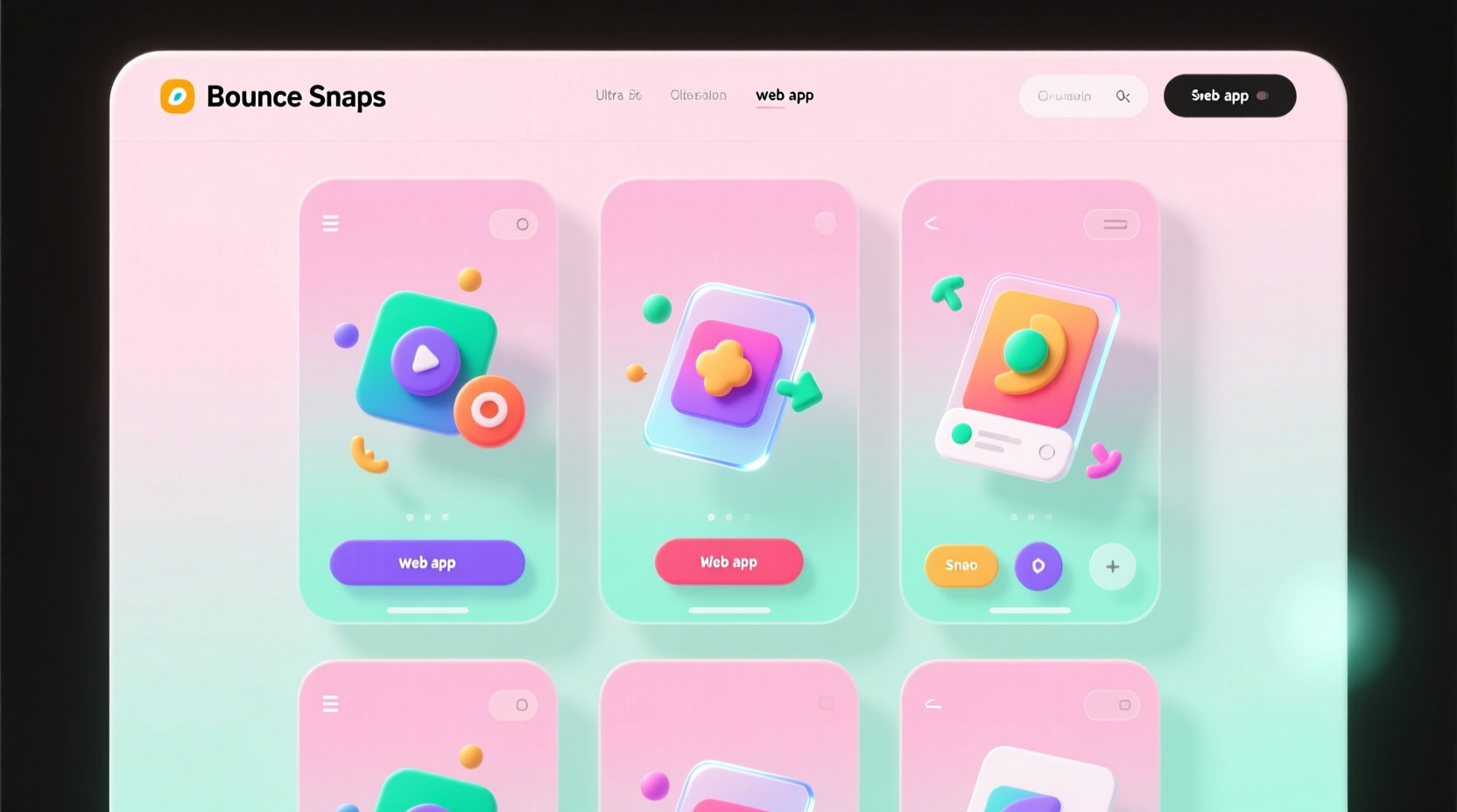 bounce snaps web site screenshots and shares simple not
