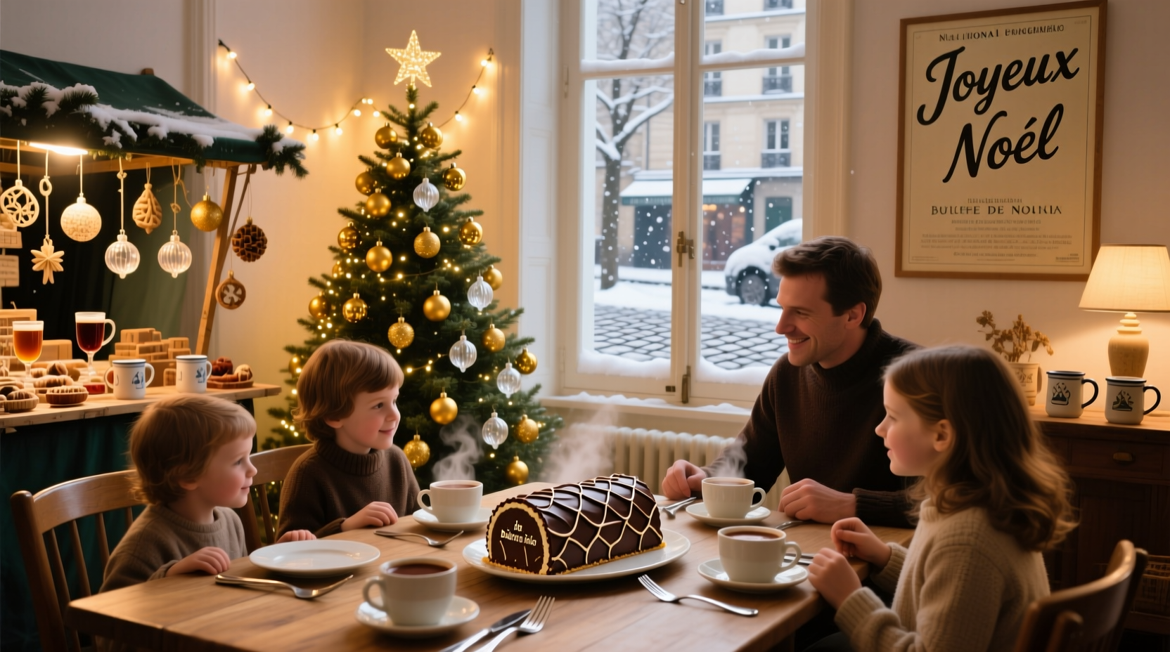 what does france do for christmas