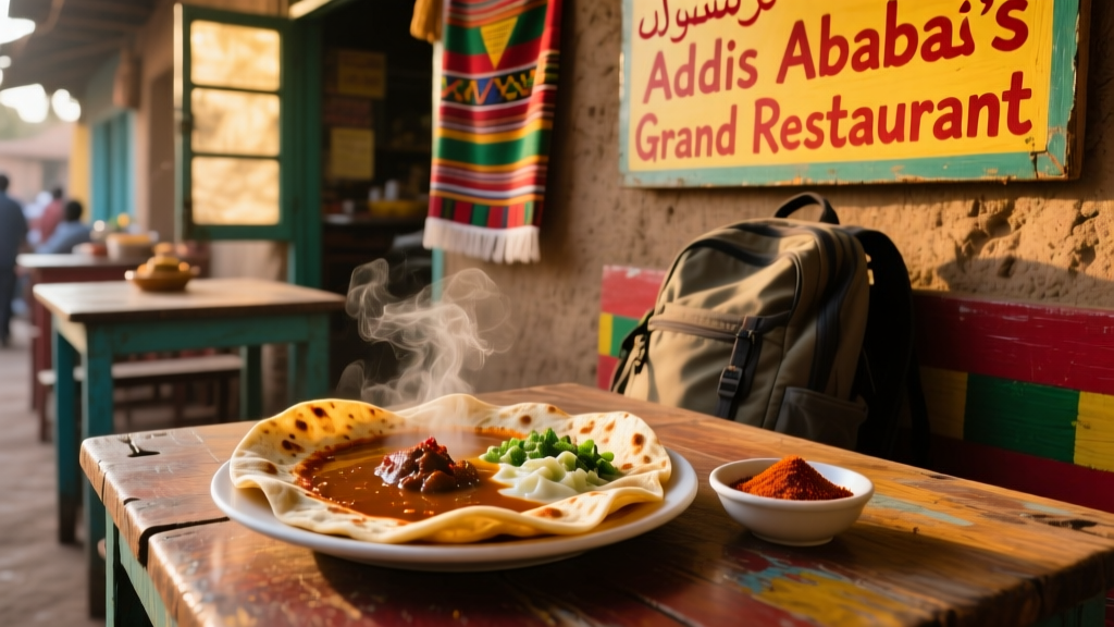 Insanely Tasty Ethiopian Food: Addis Ababa’s Grand Restaurant Unpacked
