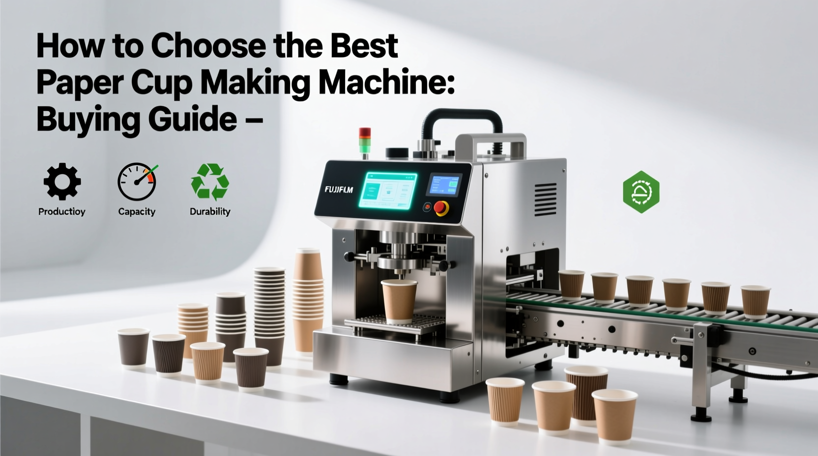 Paper cup making machine buying guide