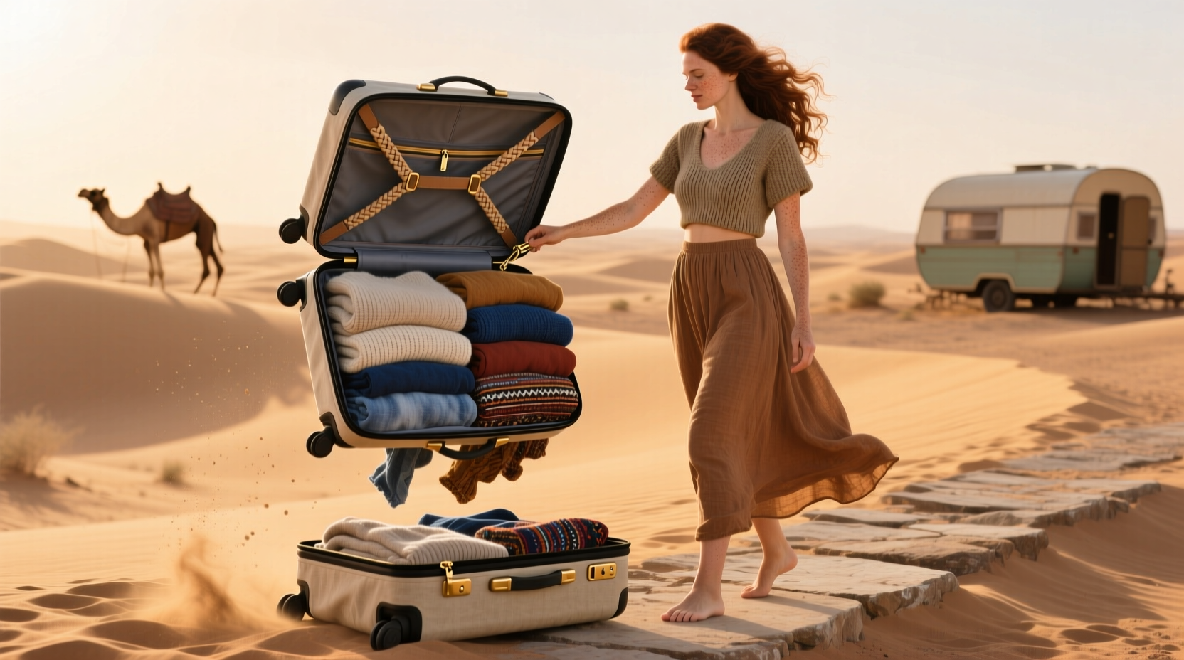 closet organization tips for boho travelers