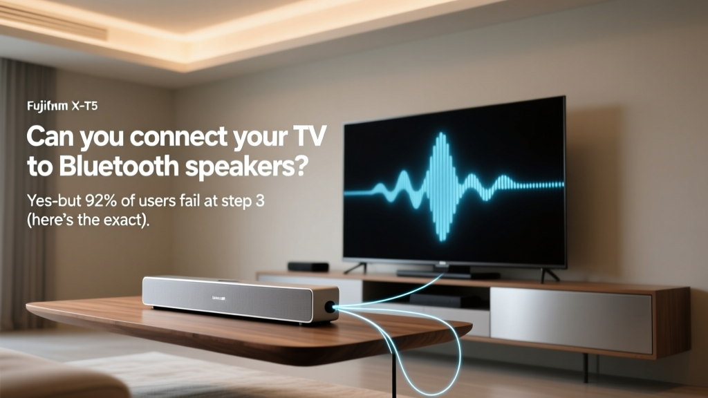 TV Bluetooth Speakers: Fix Firmware, Adapter & Latency