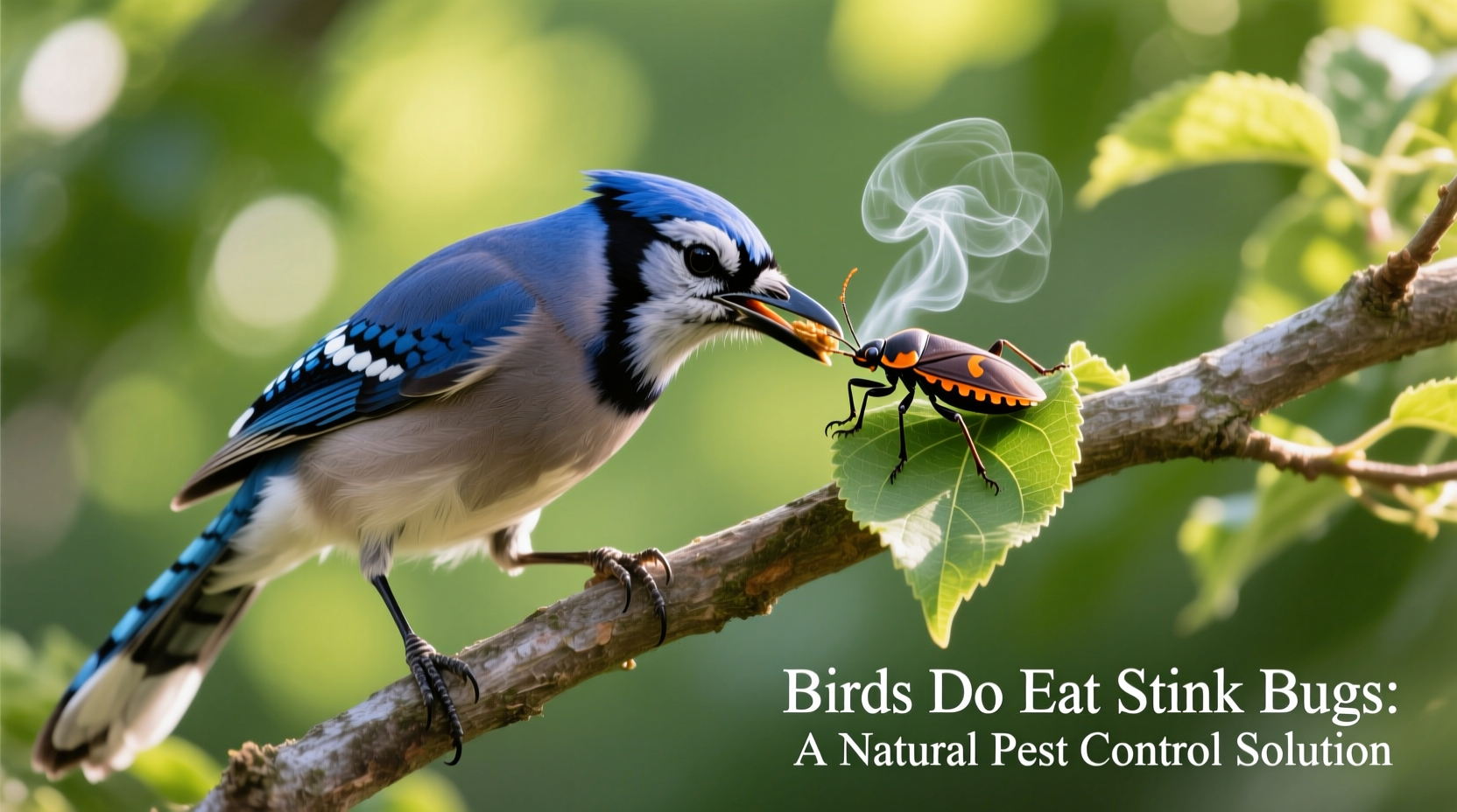 Yes, Birds Do Eat Stink Bugs: A Natural Pest Control Solution