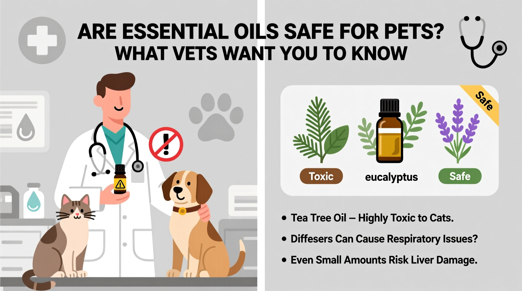 are essential oils safe for pets what vets want you to know