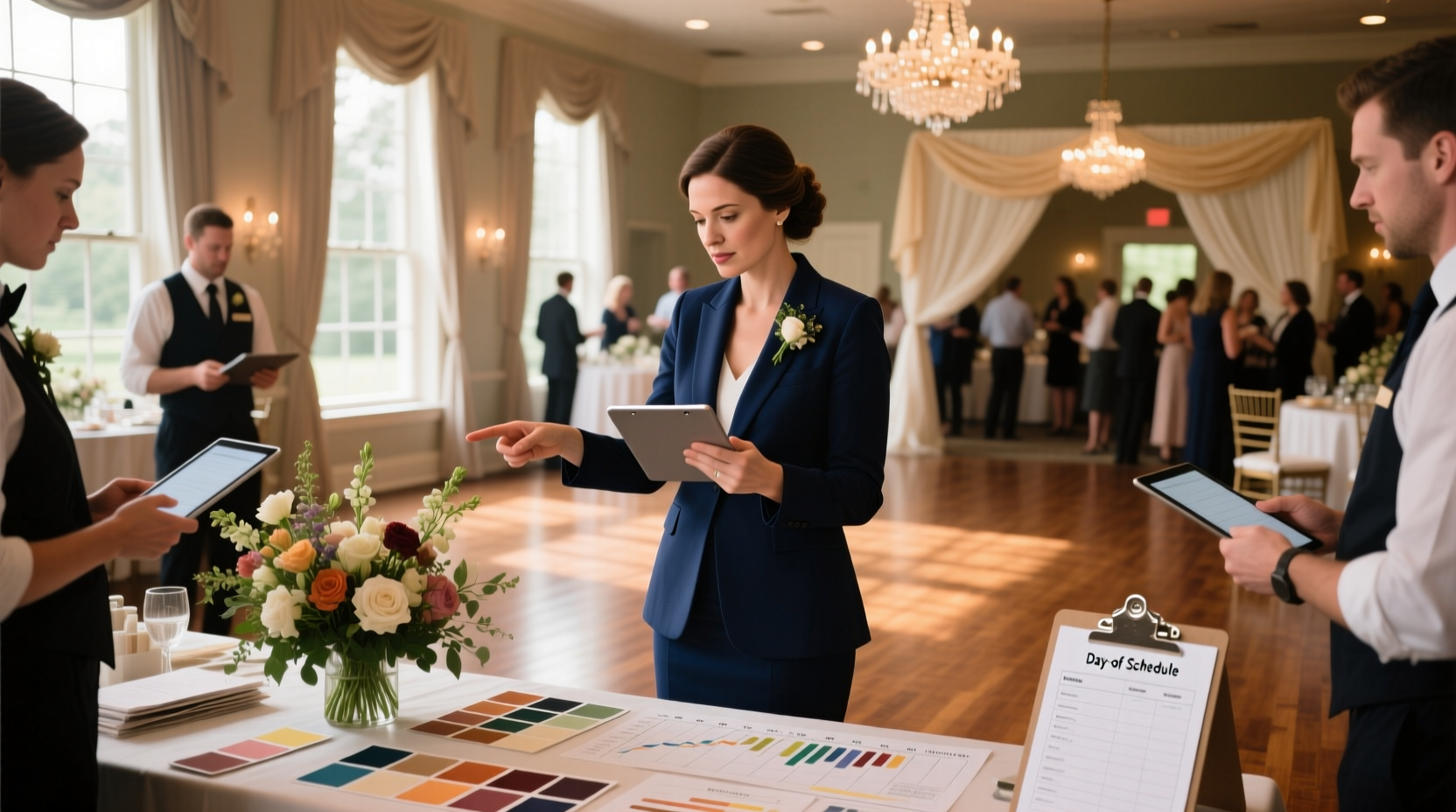 what does a wedding coordinator do