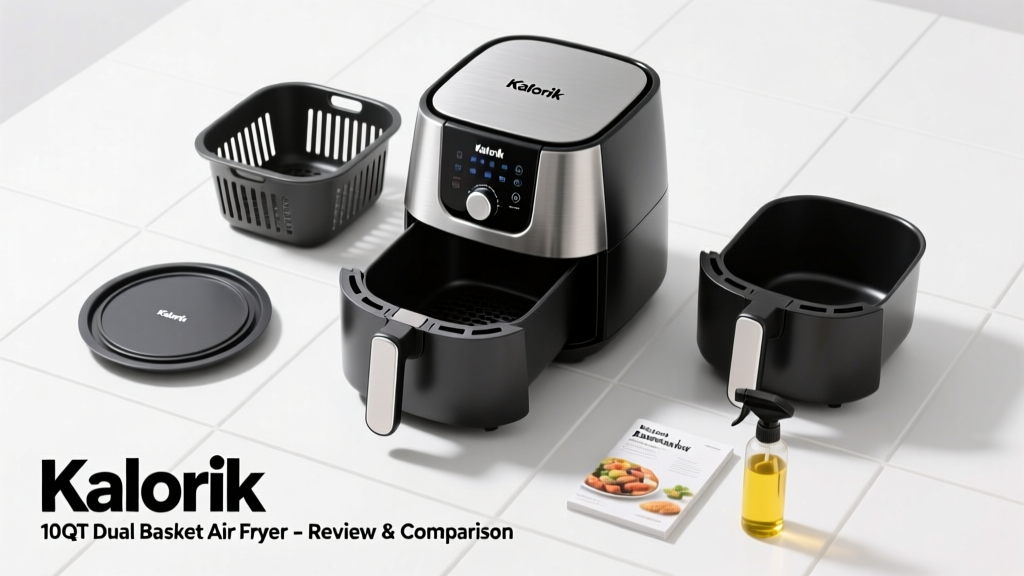 Kalorik 10-Quart Dual Basket Air Fryer Review