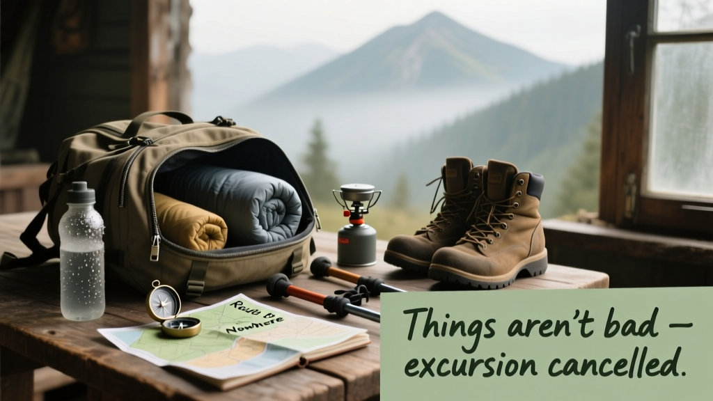 Things Aren’t Bad: When Your Excursion Gets Cancelled — A Realistic, Gear-Fueled Perspective