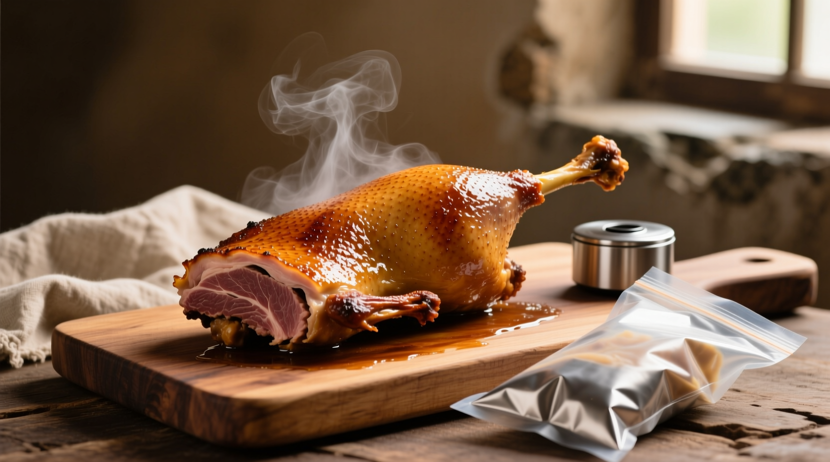 will it sous vide rich and meaty duck confit