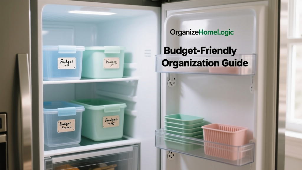Budget-Friendly Fridge Organization Guide