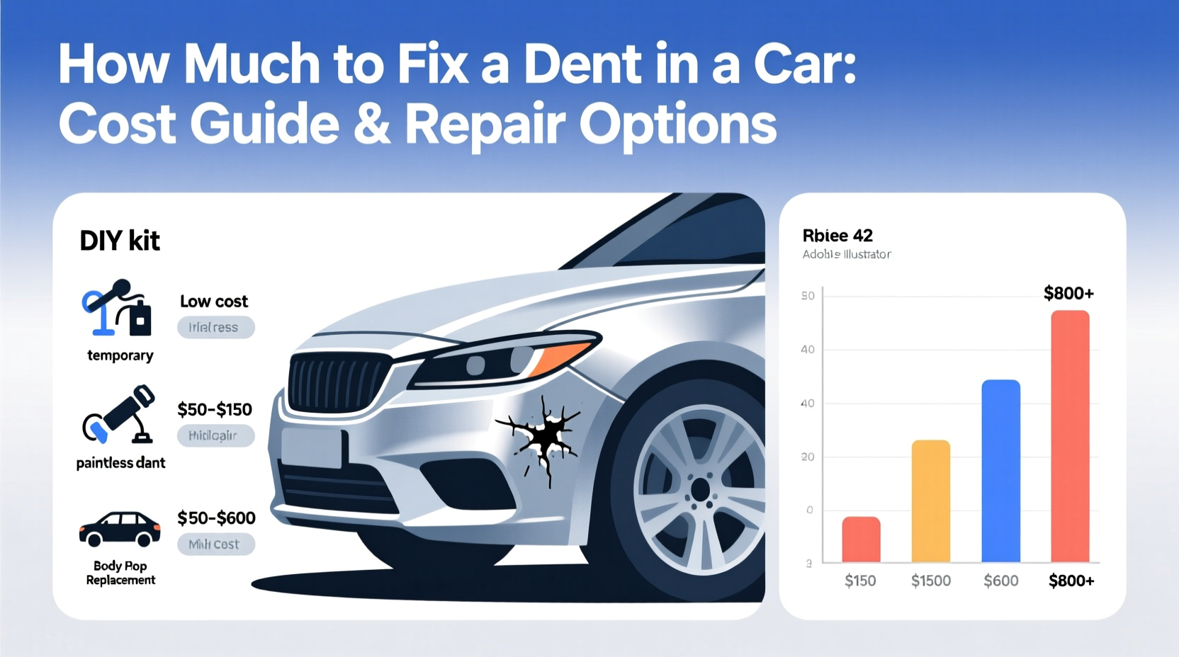 how much to fix a dent in a car