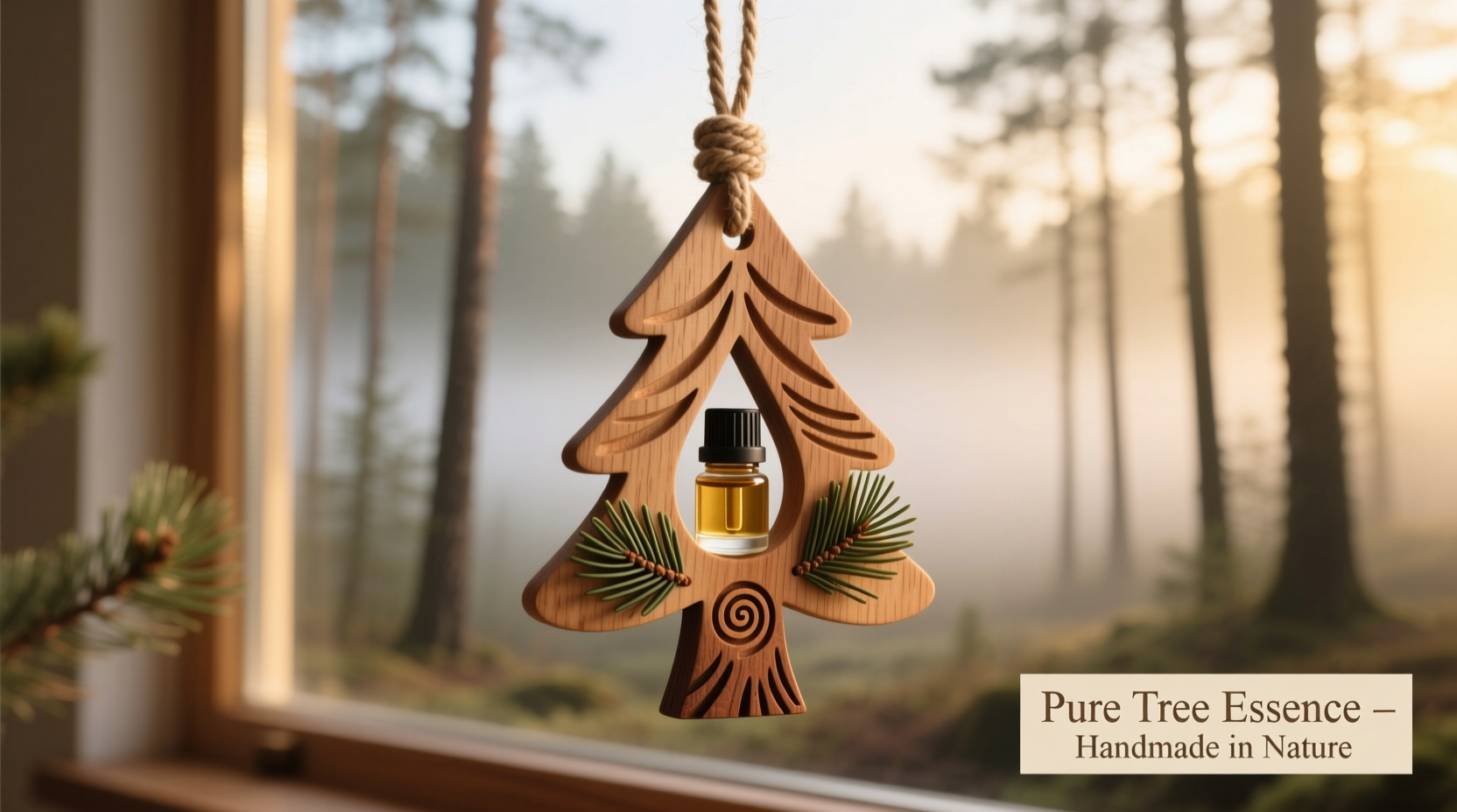how to make a scent diffusing ornament for natural tree fragrance