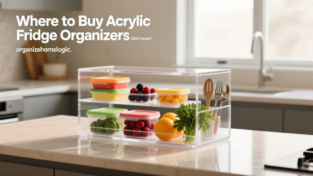 Where to Buy Acrylic Fridge Organizers (2024 Guide)