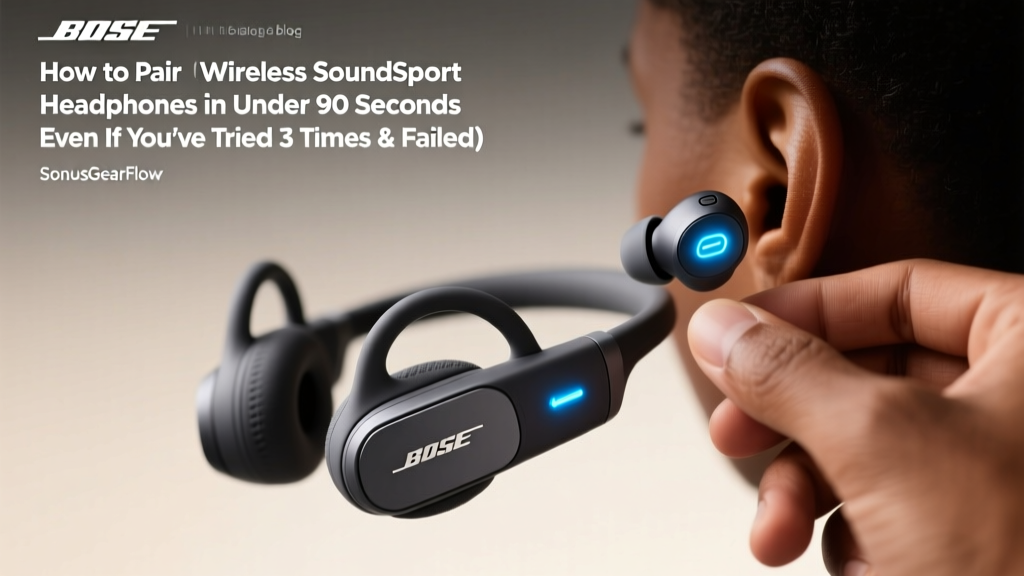 Bose SoundSport Pairing: Reset Bluetooth in 90 Seconds