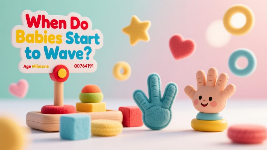 When Do Babies Start To Wave? Developmental Milestones, Red Flags, and Toy-Supported Practice