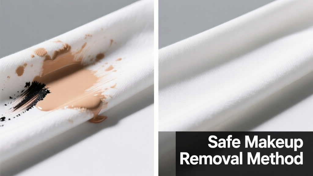 How to Remove Makeup from Polyester Fabric Safely