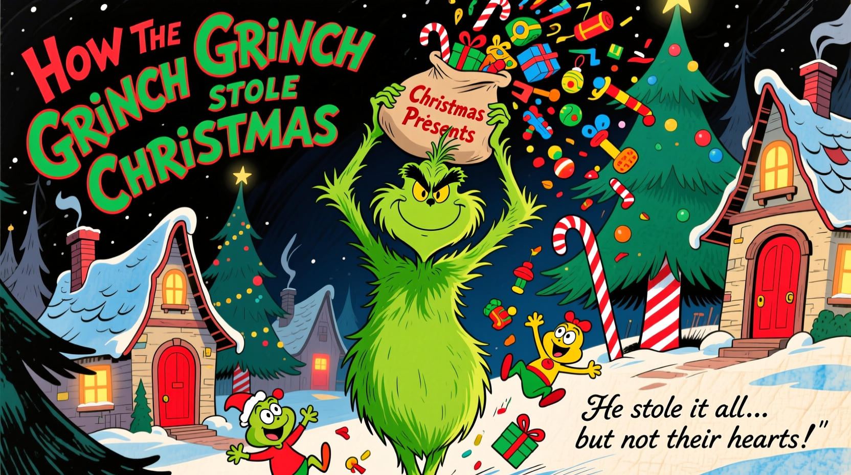 how the grinch stole christmas lines