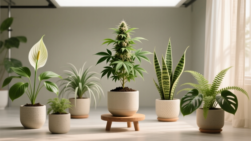 Cannabis Leaf Drop: Safe Companion Plants