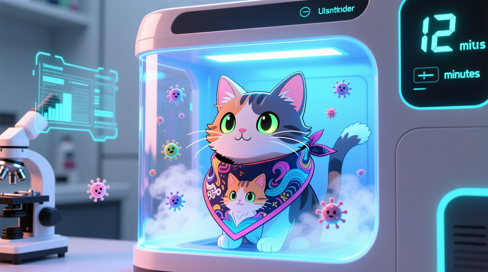 how to sanitize pet bandanas without fading anime prints