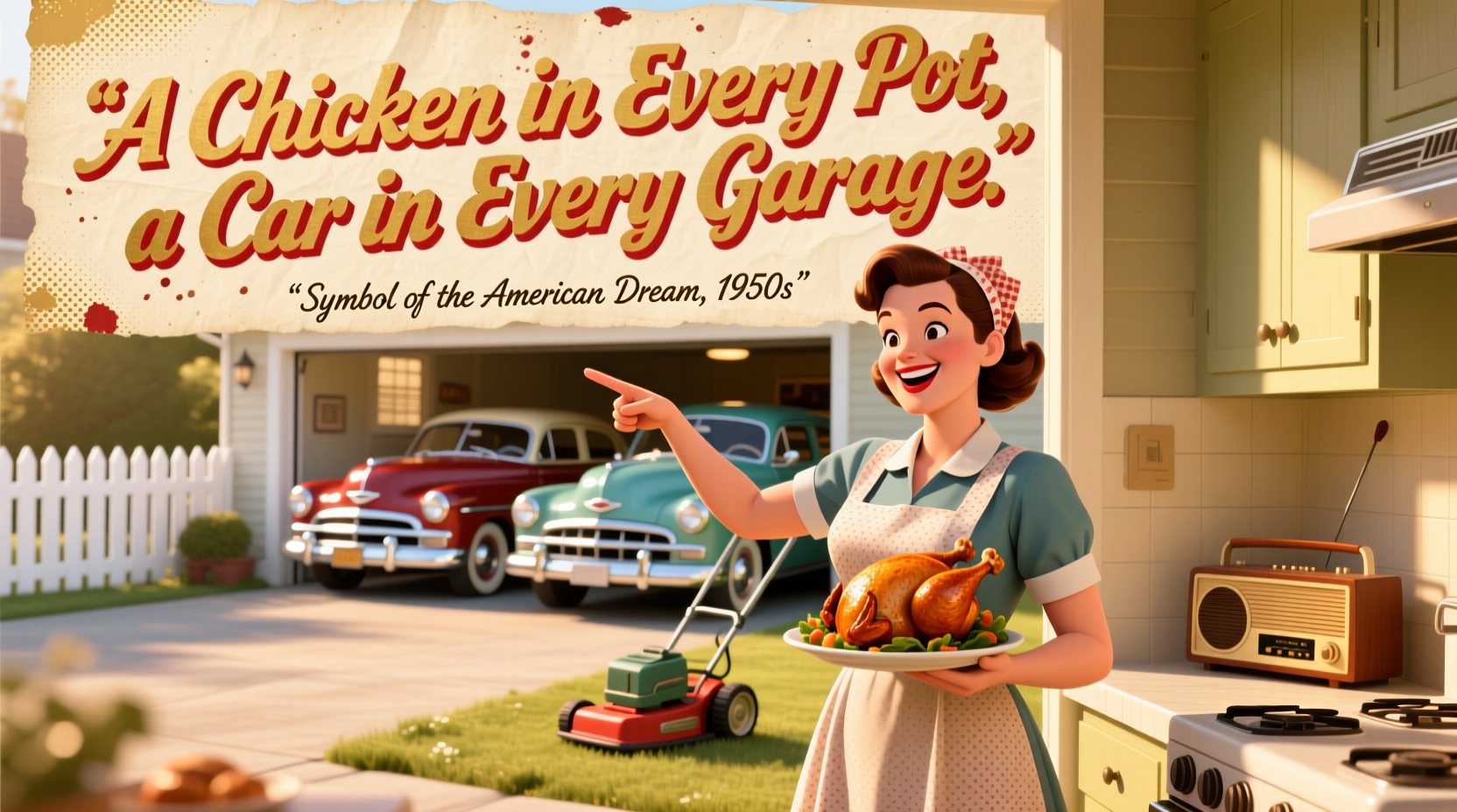 a chicken in every pot a car in every garage