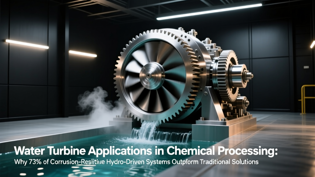 Corrosion-Resistant Water Turbines for Chemical Processing