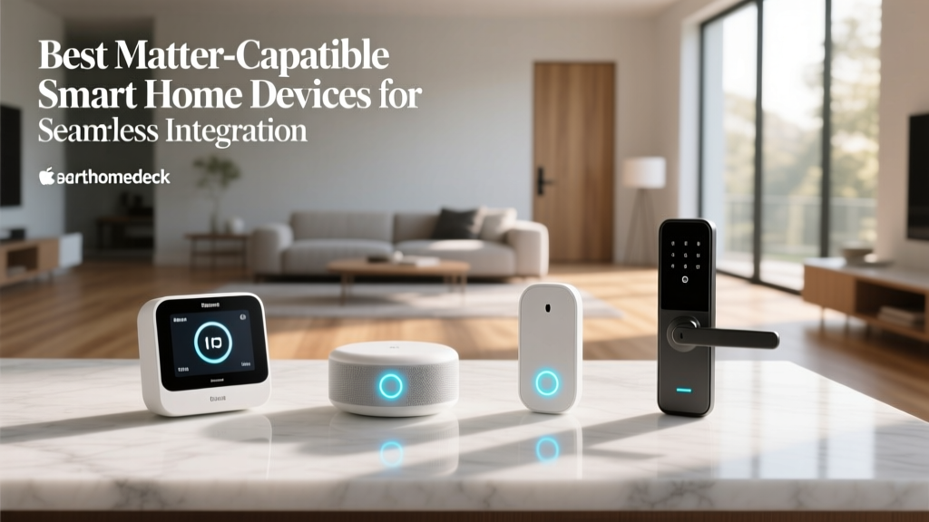 Best Matter-Compatible Smart Home Devices for Seamless Integration