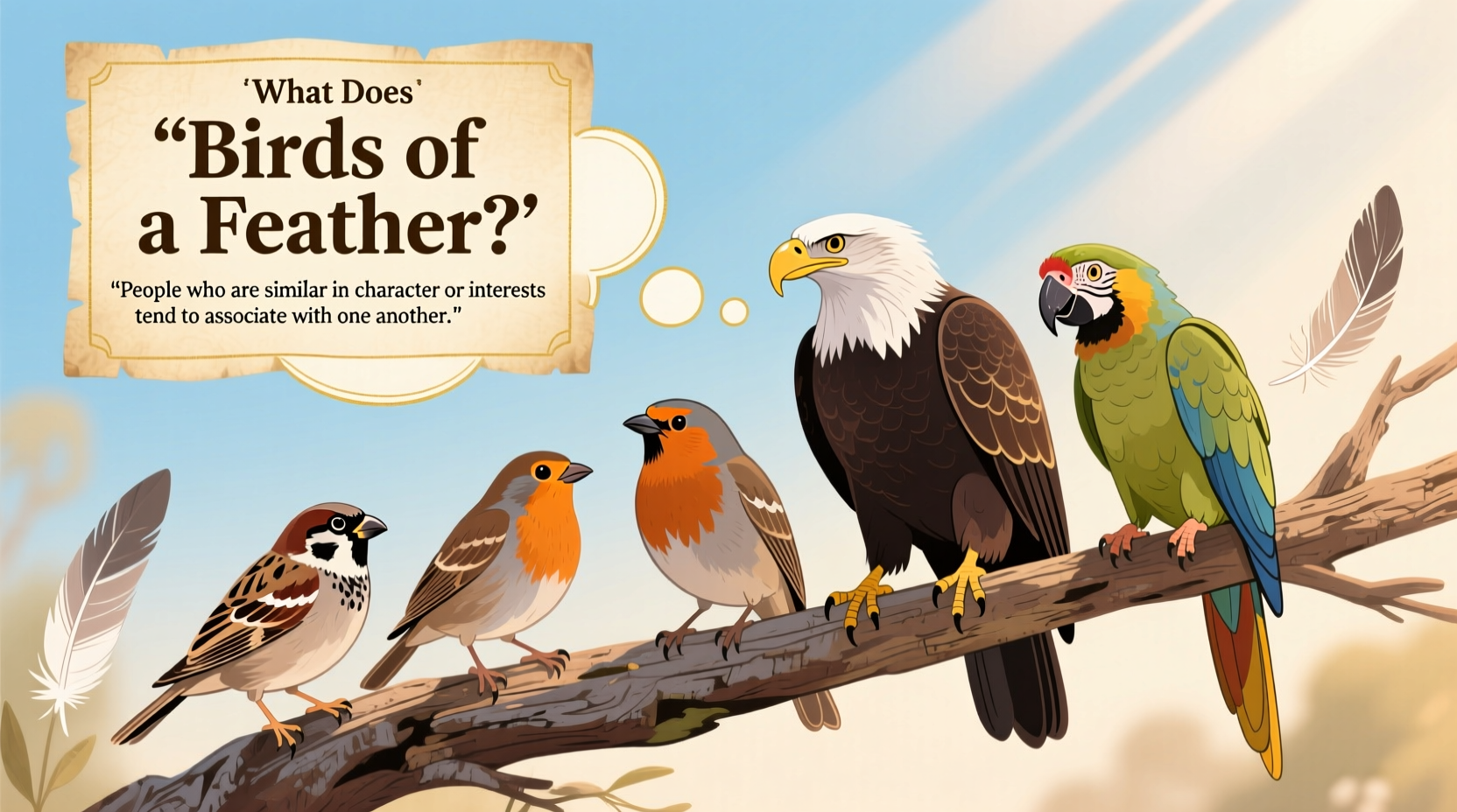 what does birds of a feather mean