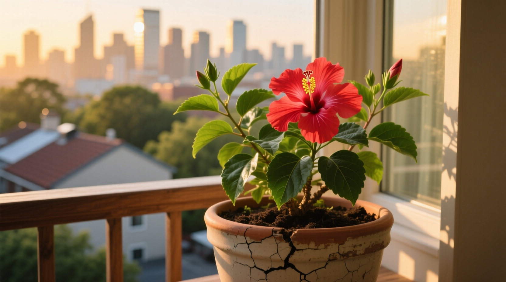 can i grow hibiscus in a pot