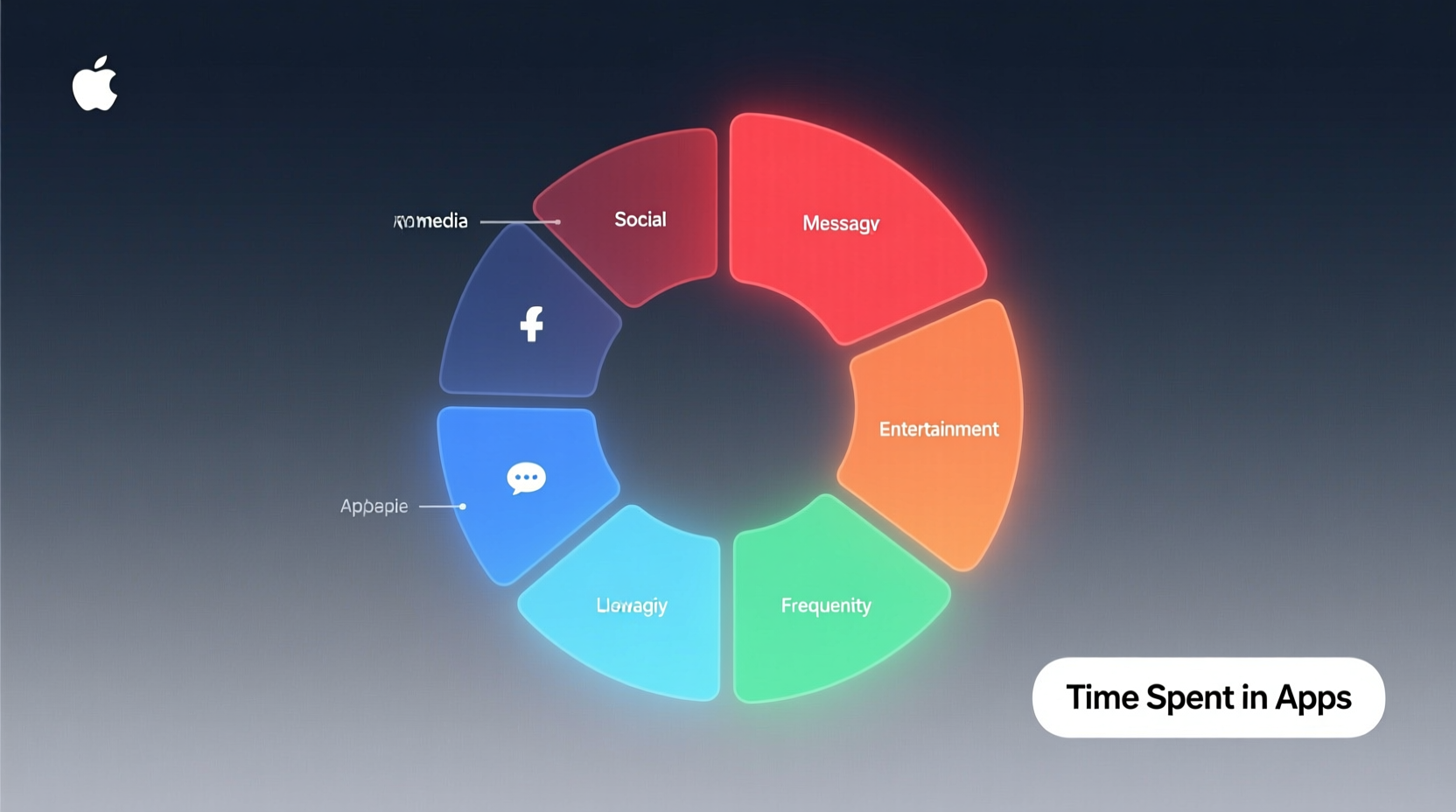frequency shows how much time you spend in your apps
