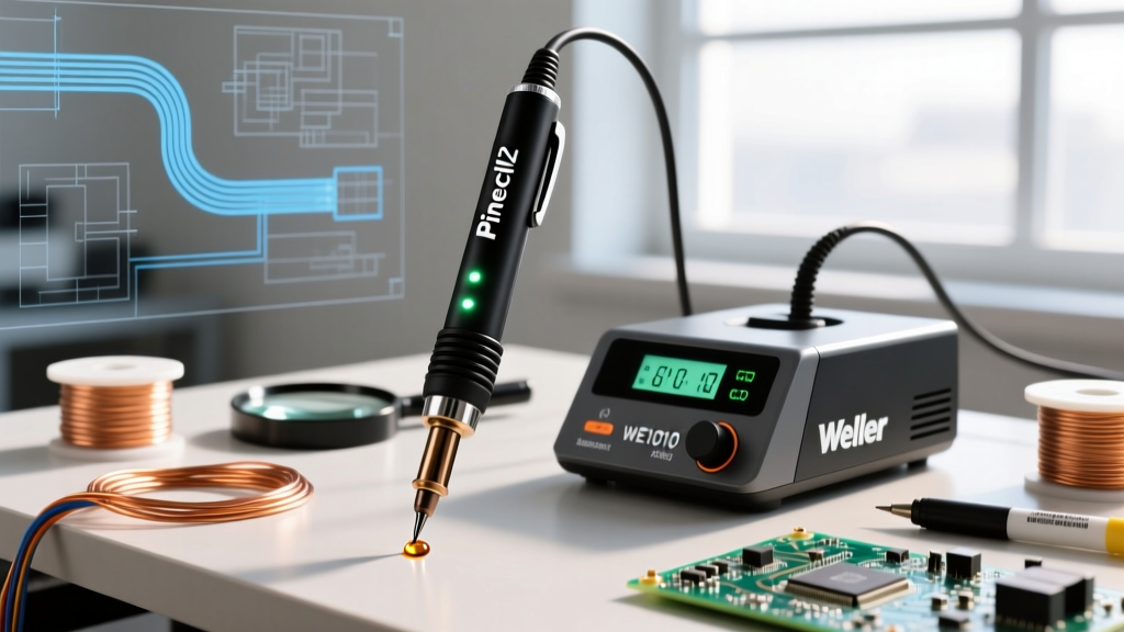 How to Use a Soldering Iron: Pinecil V2 vs Weller WE1010