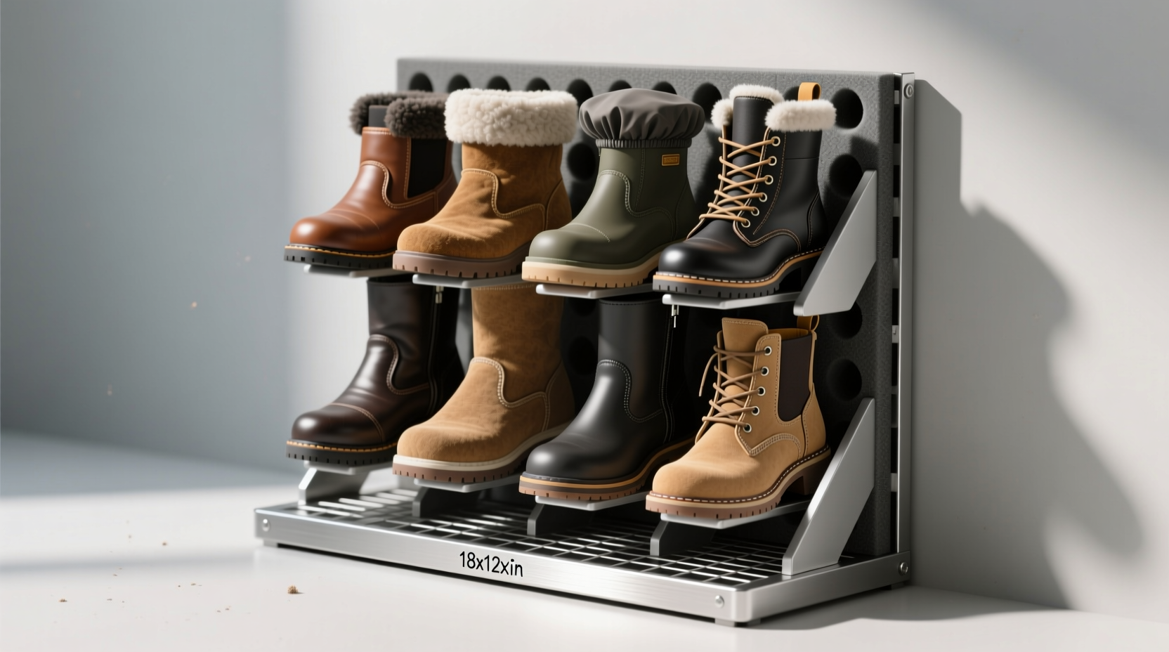 closet organization tips store boots without warping