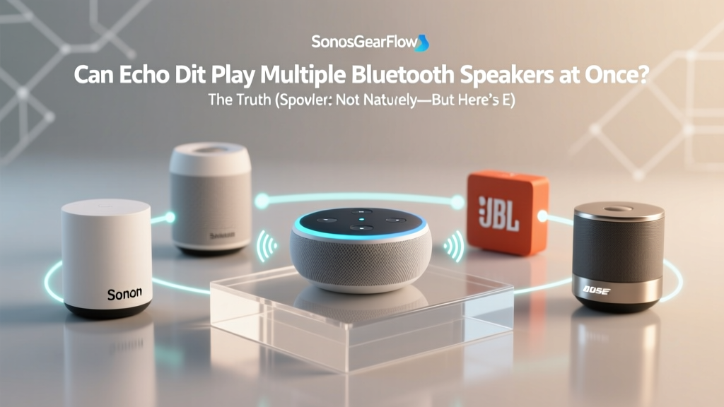 Echo Dot Bluetooth Multi-Speaker Setup (2026)