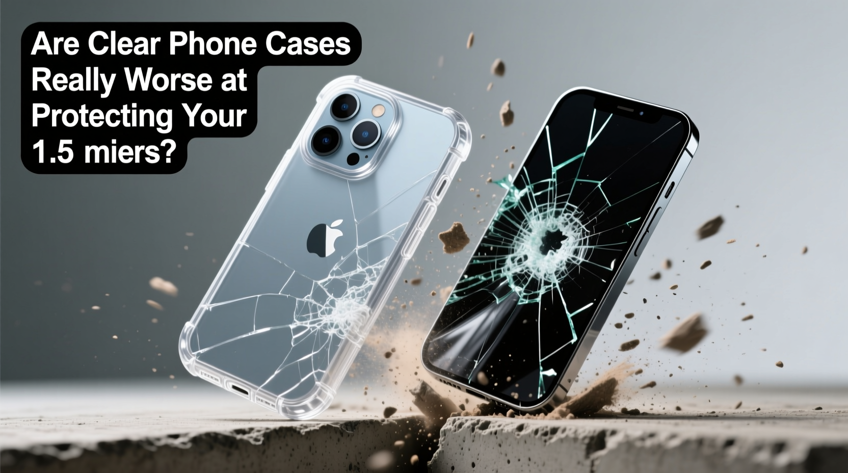 are clear phone cases really worse at protecting your device