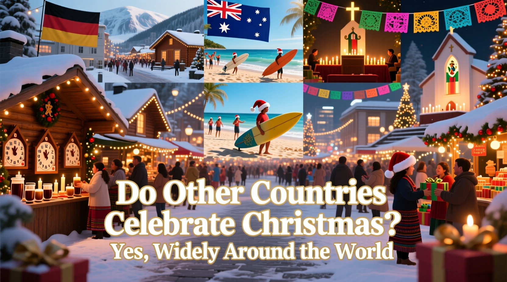 do other countries celebrate christmas