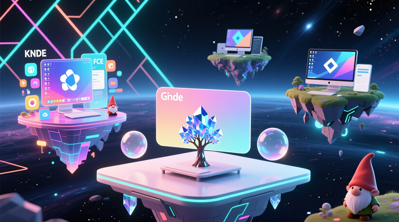 wtf desktop environments gnome kde and more explaine