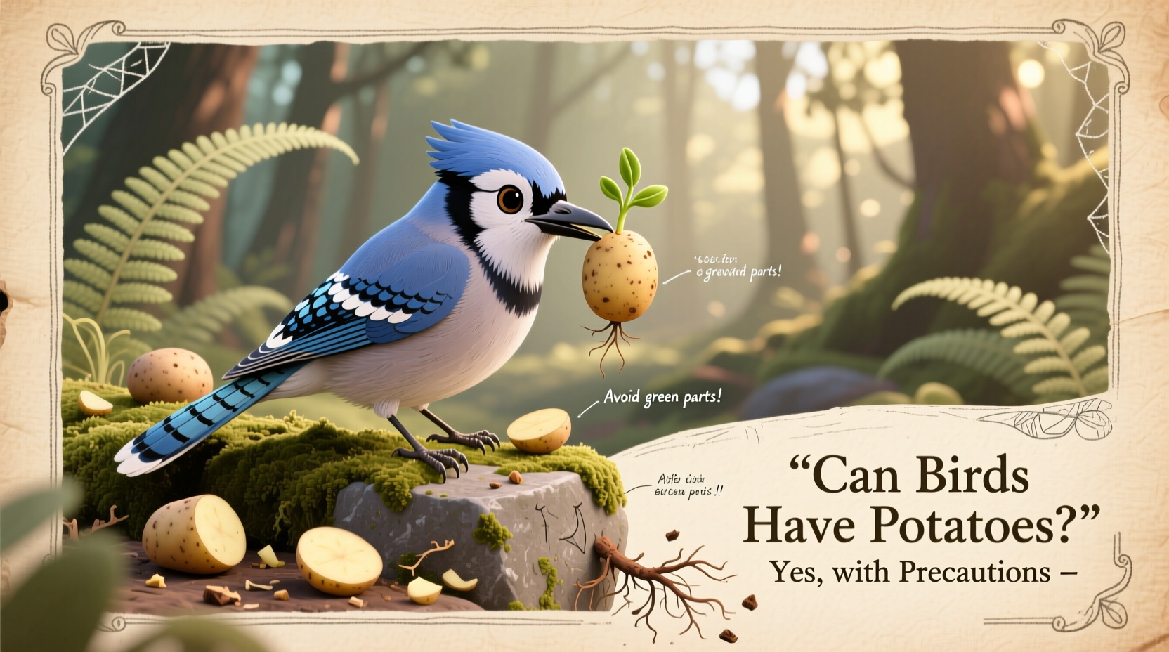 Can Birds Have Potatoes? Yes, with Precautions