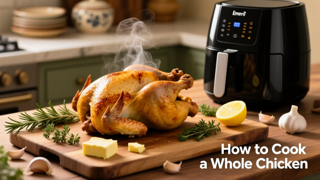 How to Cook a Whole Chicken in an Emeril Air Fryer