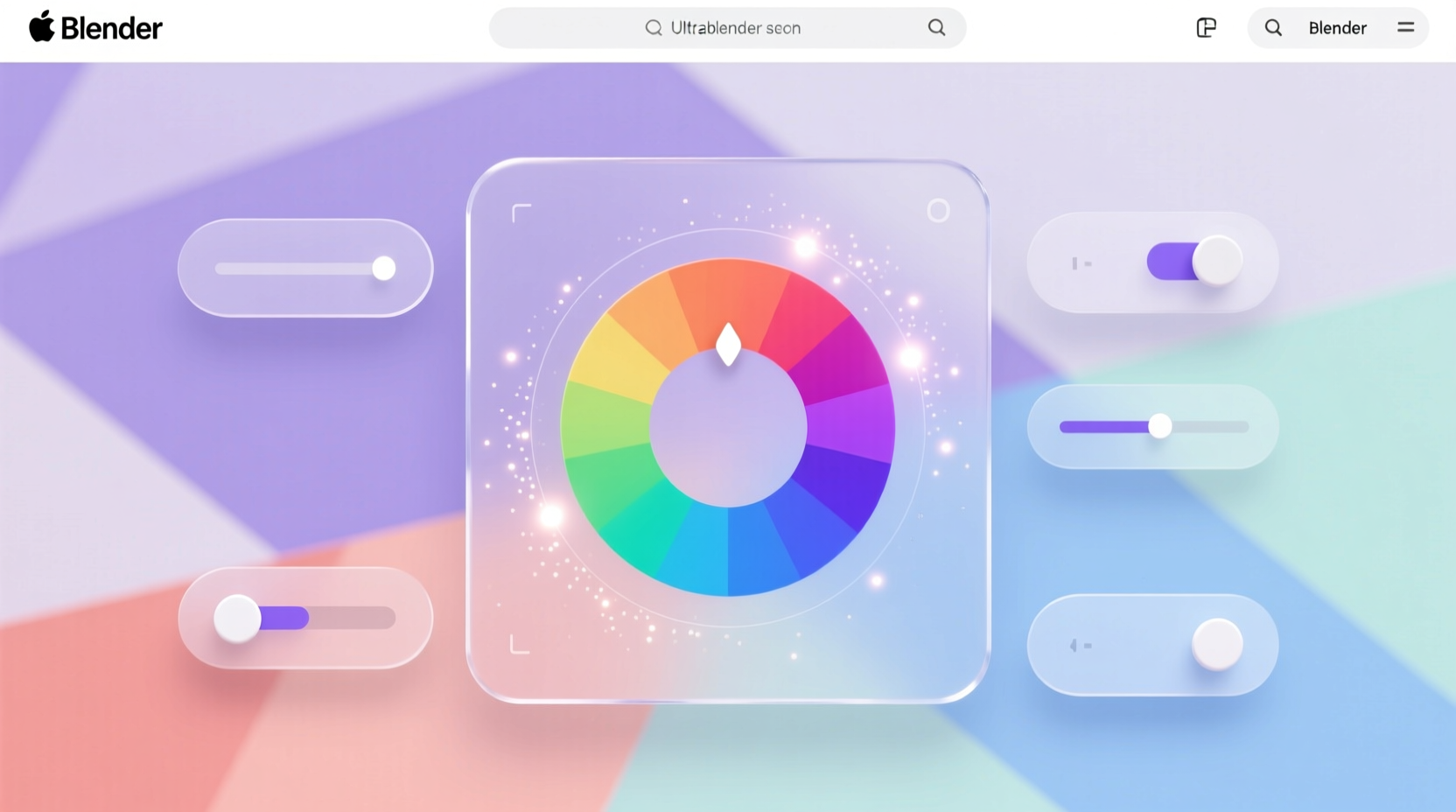 web page color blender