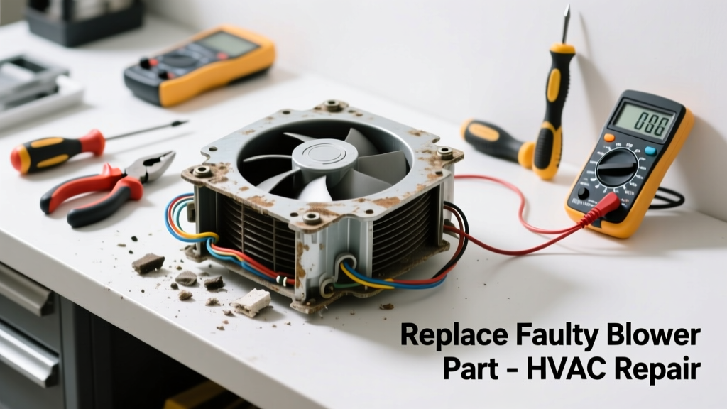 HVAC Blower Not Working? Replace the Faulty Part
