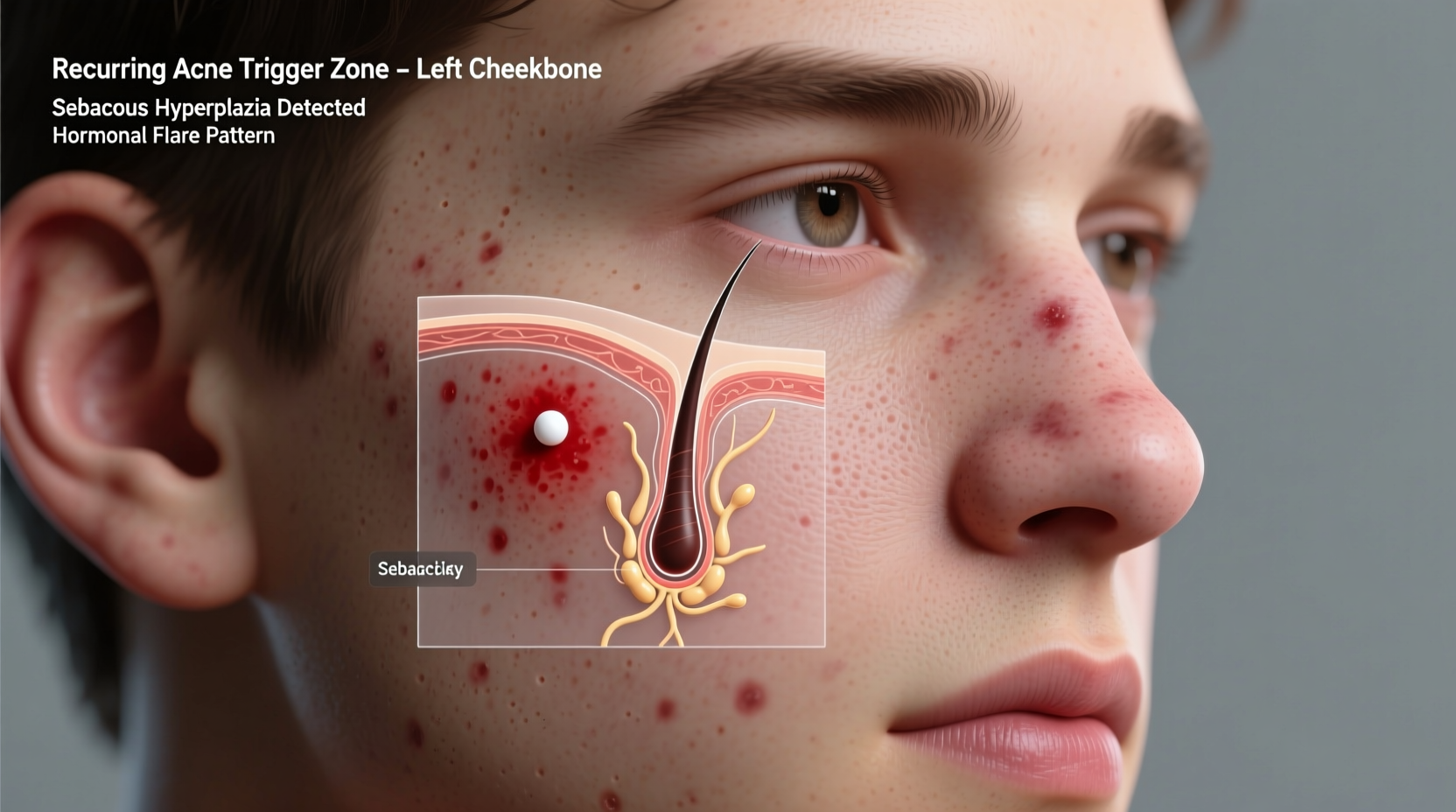 why does my face break out in the same spot repeatedly triggers revealed