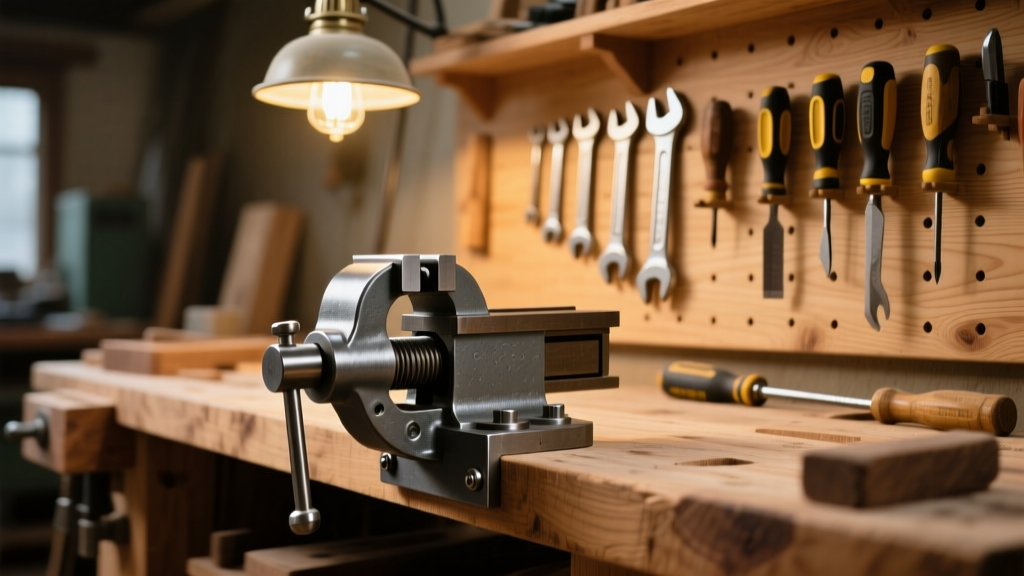 DIY Workbench Vise Mount: Solid Steel Mounting Guide