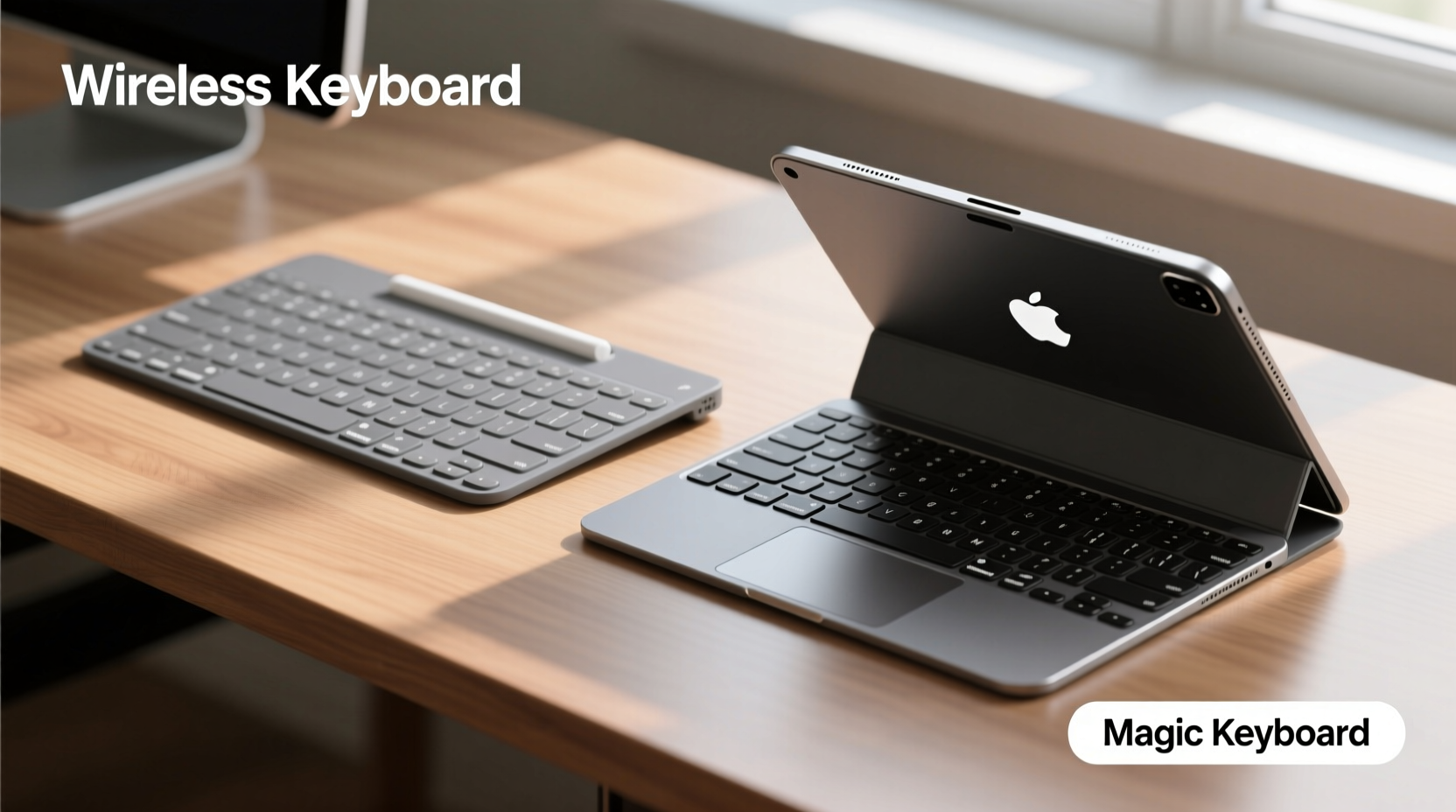 wireless keyboard for ipad vs magic keyboard which feels more responsive