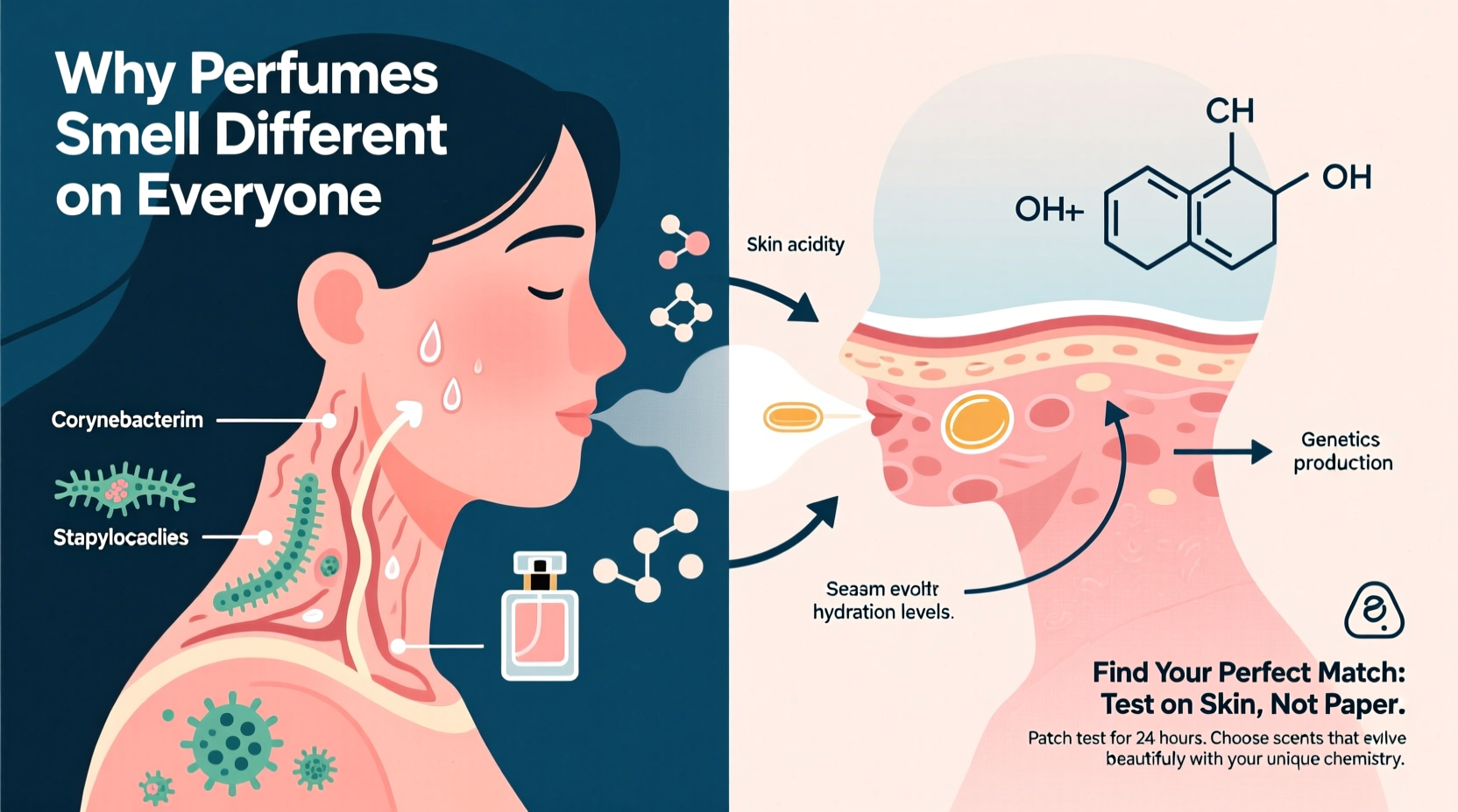 why do some perfumes smell different on everyone and how to find your match