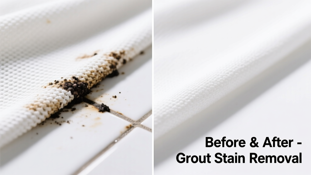How to Remove Tile Grout Stain from Polyester Fabric