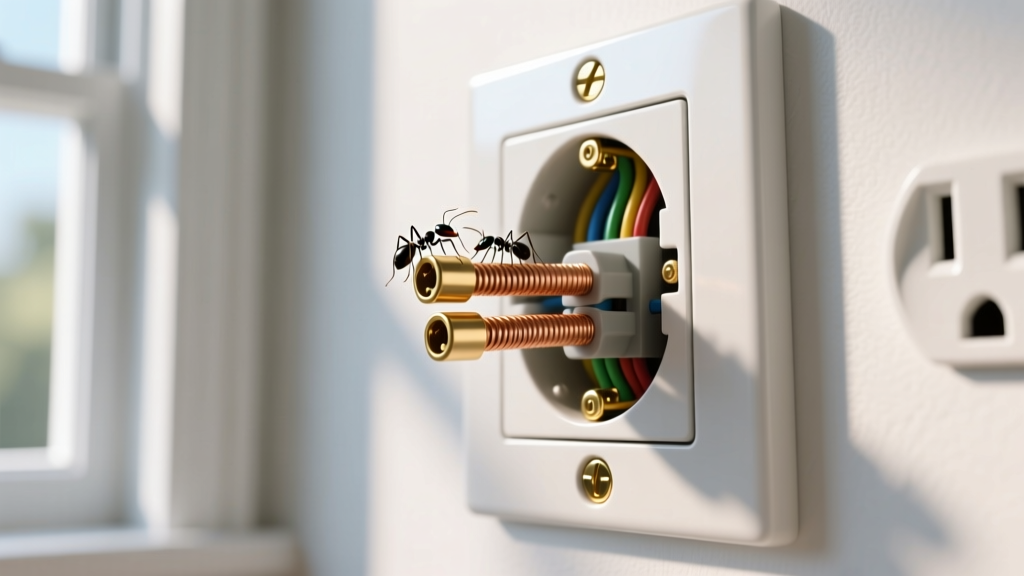 Ants Coming Out of Electrical Outlet: Causes & Wiring Fixes