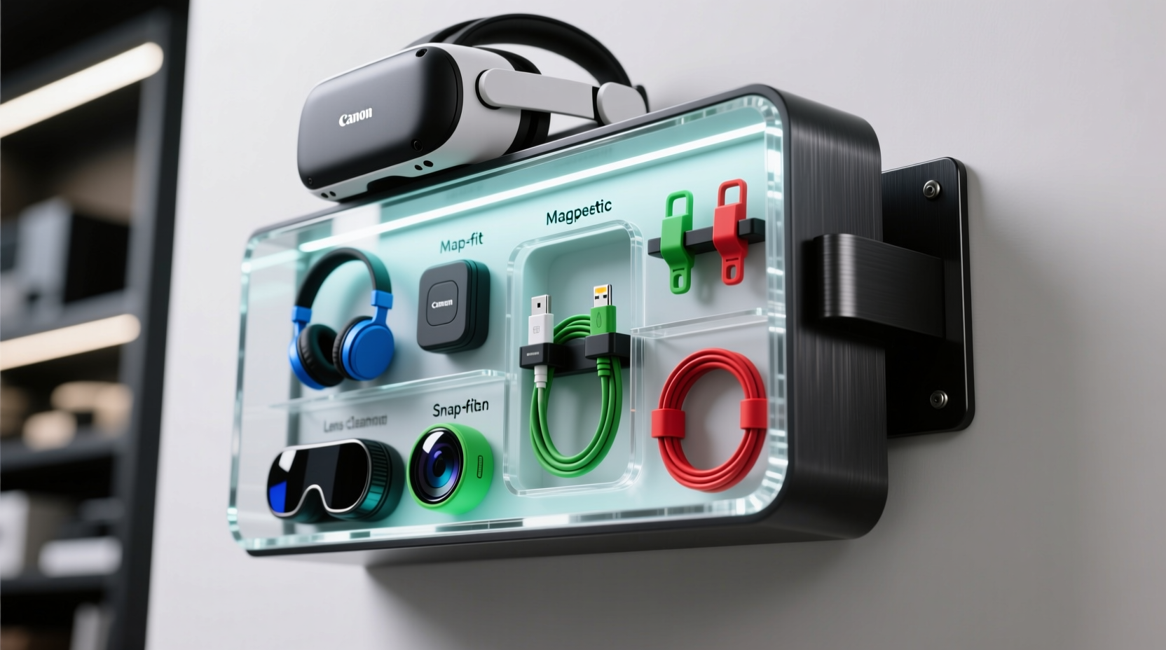 vr closet storage tangle free accessory organization