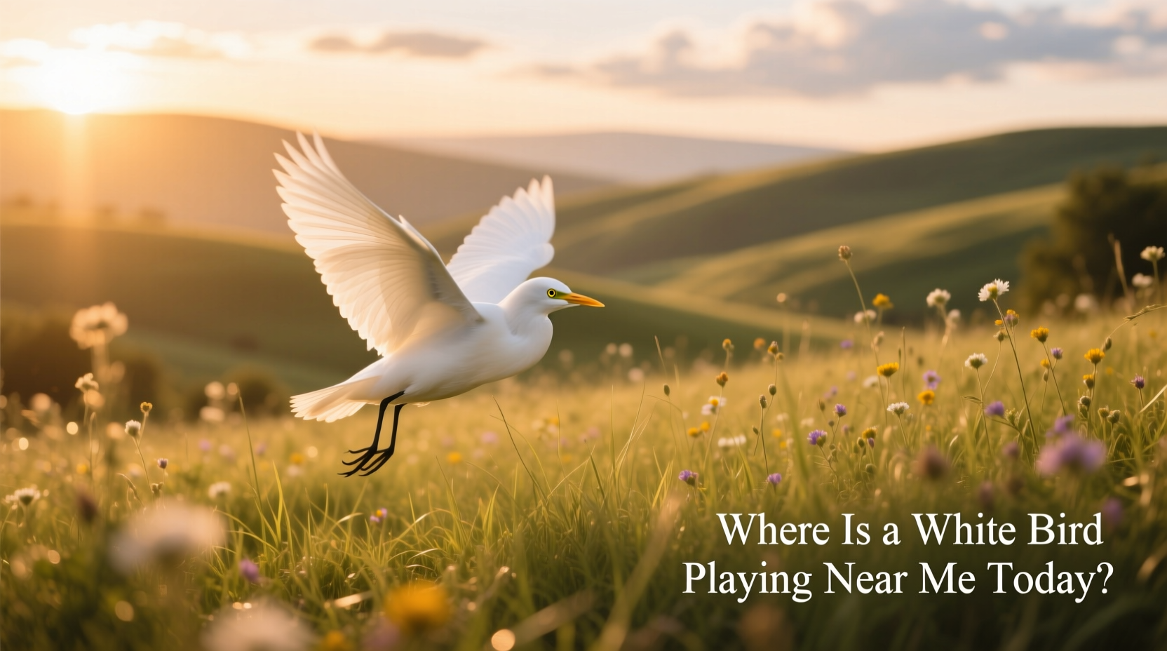 where is white bird playing near me