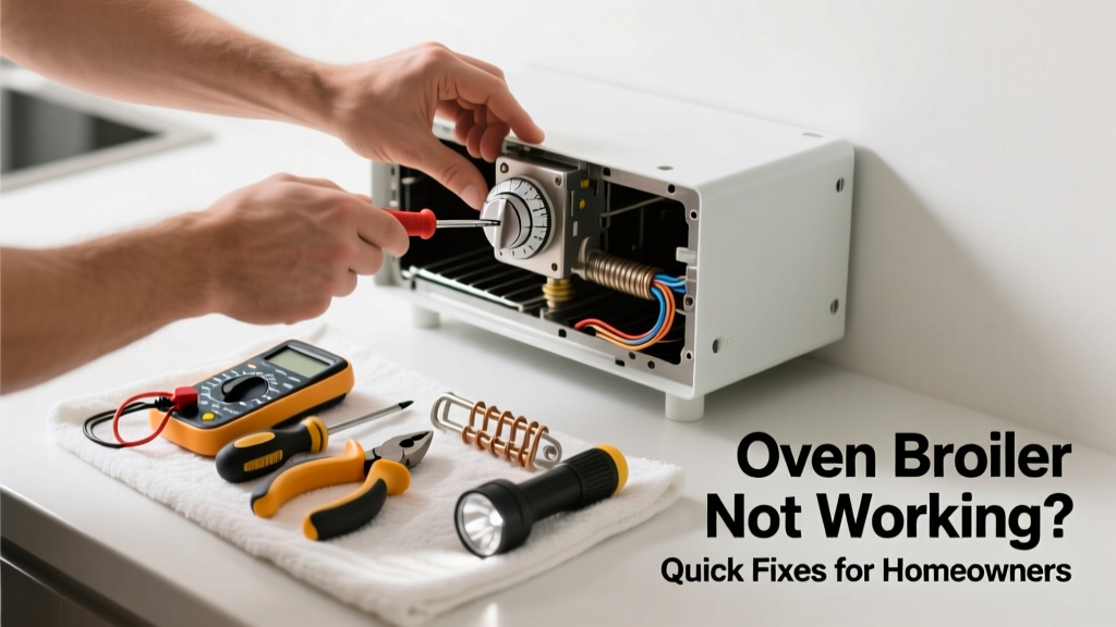 Oven Broiler Not Working? Quick Fixes for Homeowners