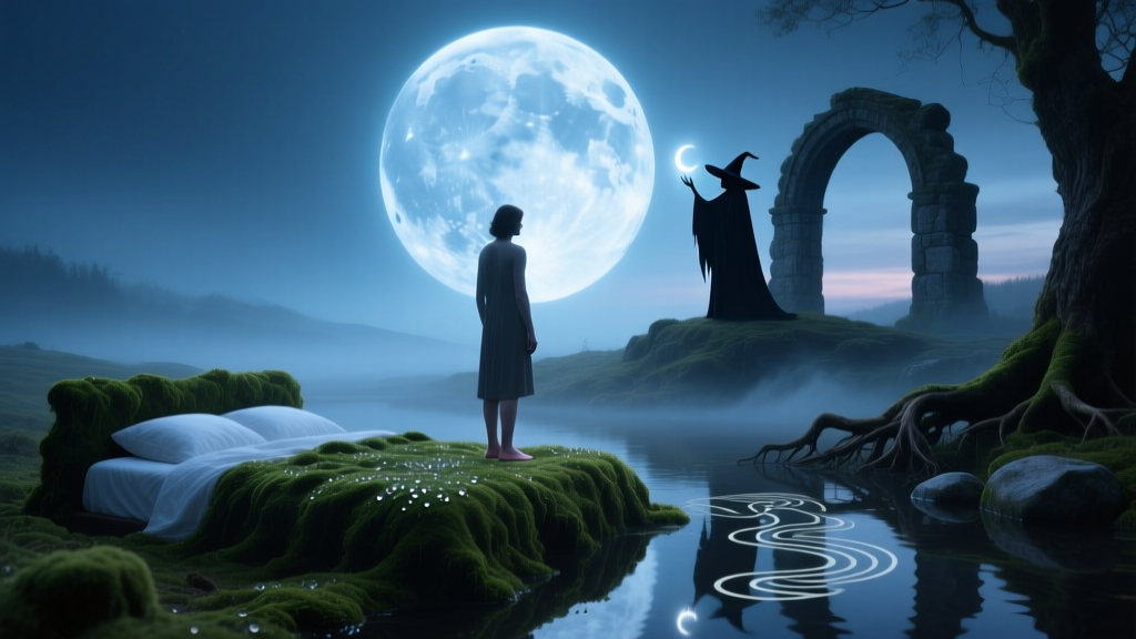 Moon and Witch: Combined Dream Symbolism