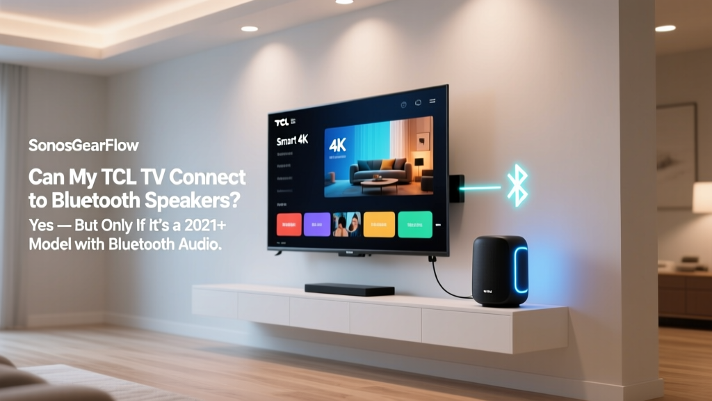 Can TCL TV Connect to Bluetooth Speakers? (2026)